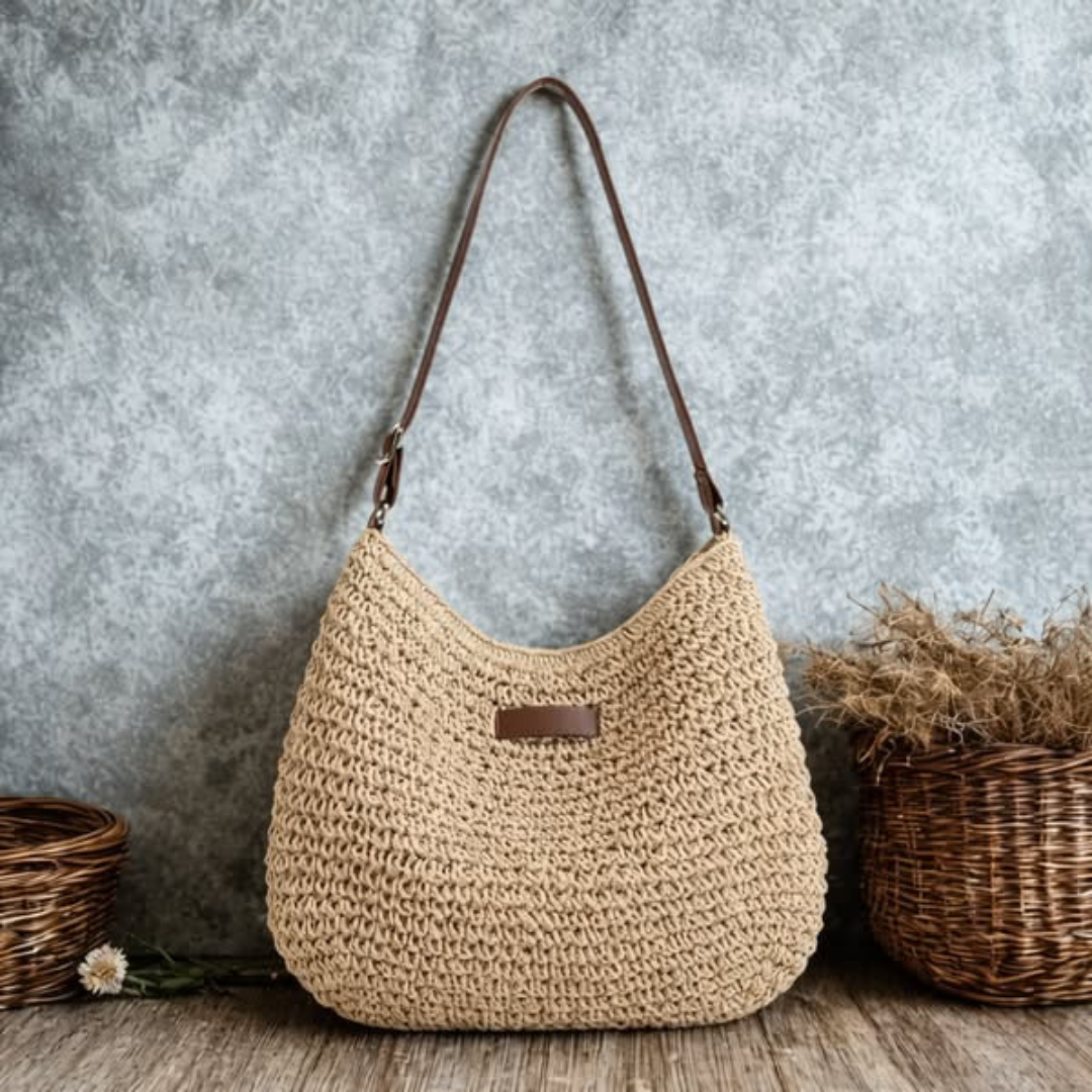 Simona | Elegant Flettet Veske