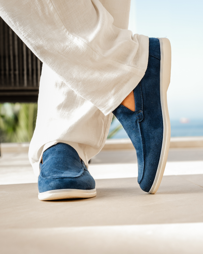 Andreas - Premium Suede Loafers med Overlegen Støtte og Tidløs Eleganse