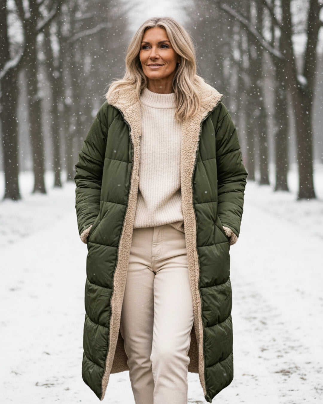 Kiriaki - Sherpa Vinter Jakke