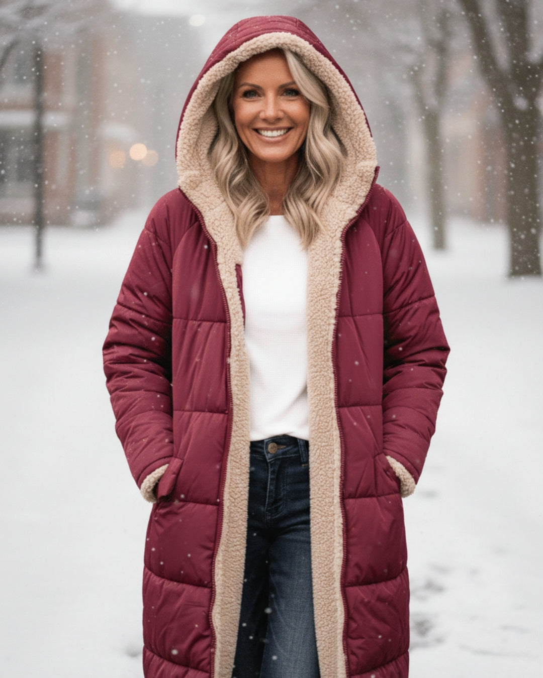 Kiriaki - Sherpa Vinter Jakke