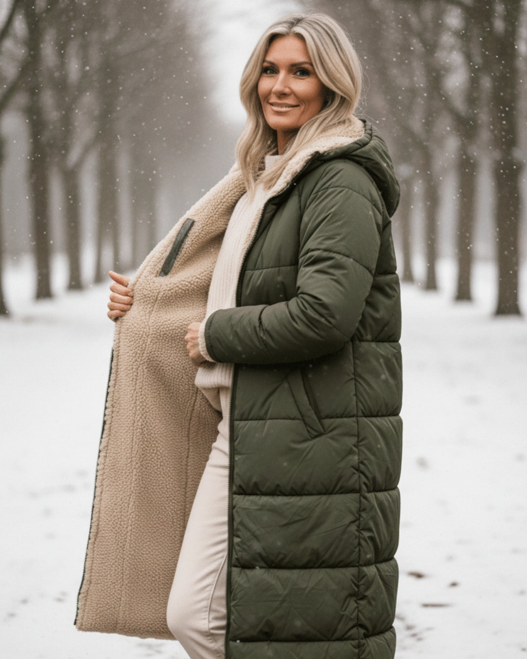 Kiriaki - Sherpa Vinter Jakke