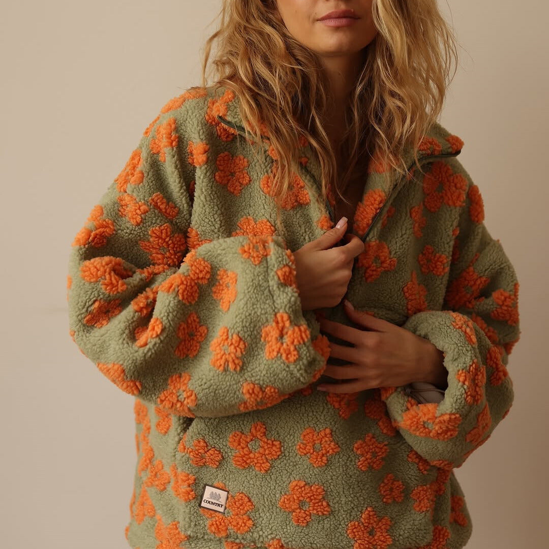 Alma - Fleece Blomsterkomfort