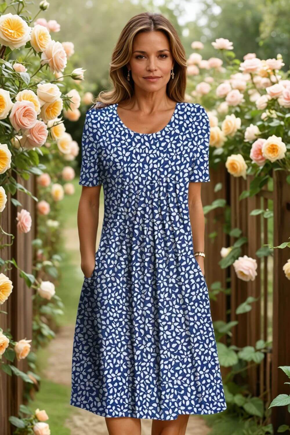Agnes | Elegant blomsterkjole