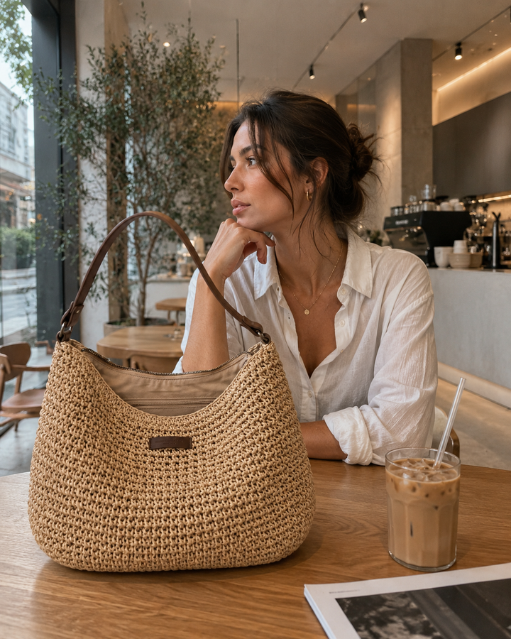 Simona | Elegant Flettet Veske