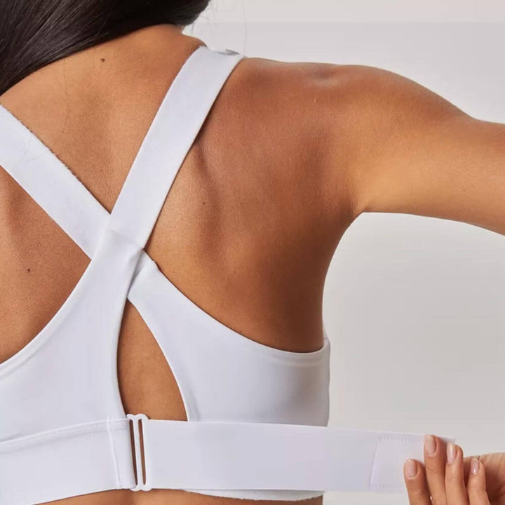 FlexBra  – Sports-BH med Glidelås og Push-Up Effekt