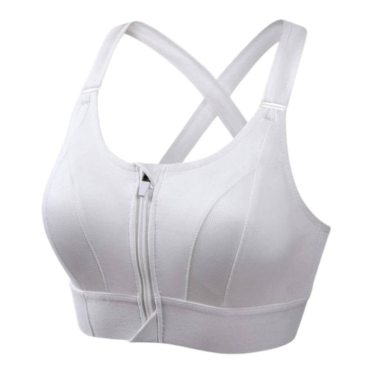 FlexBra  – Sports-BH med Glidelås og Push-Up Effekt