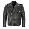 Fredrik - Klassisk Biker Skinnjakke