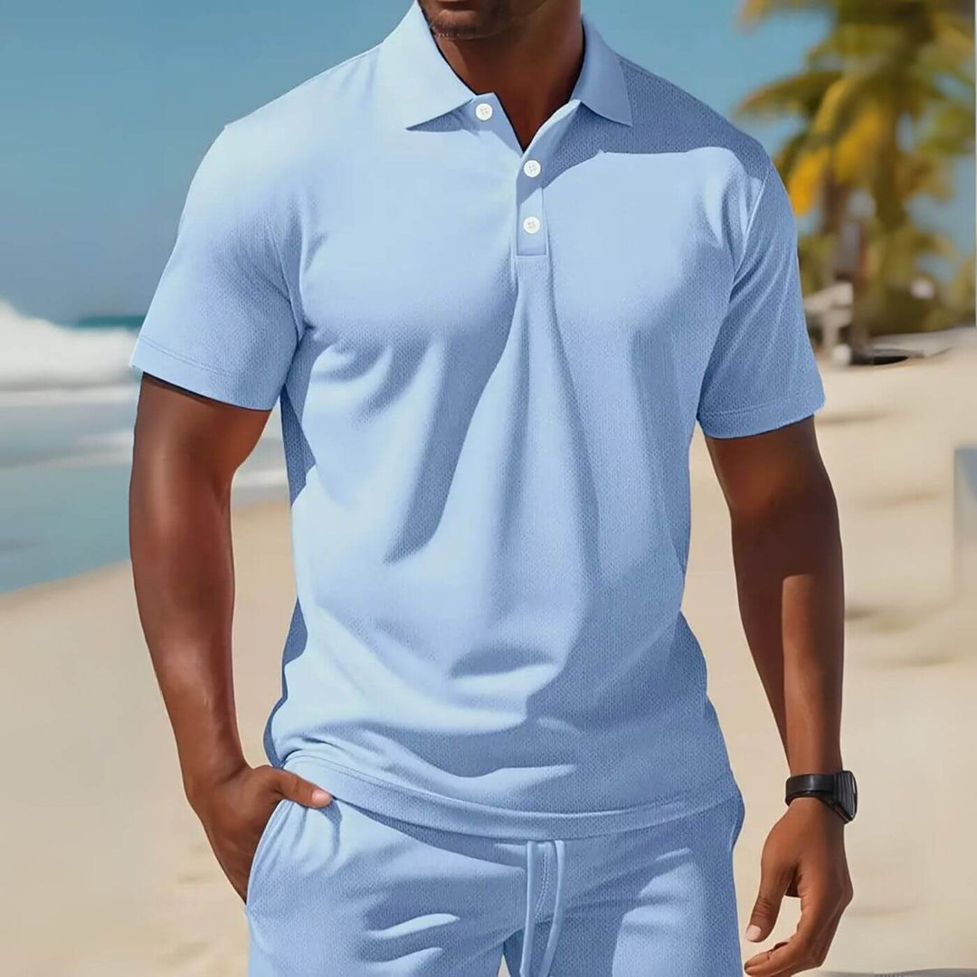 Halstein – Lett Polo Og Shorts Sett