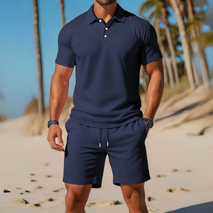 Halstein – Lett Polo Og Shorts Sett