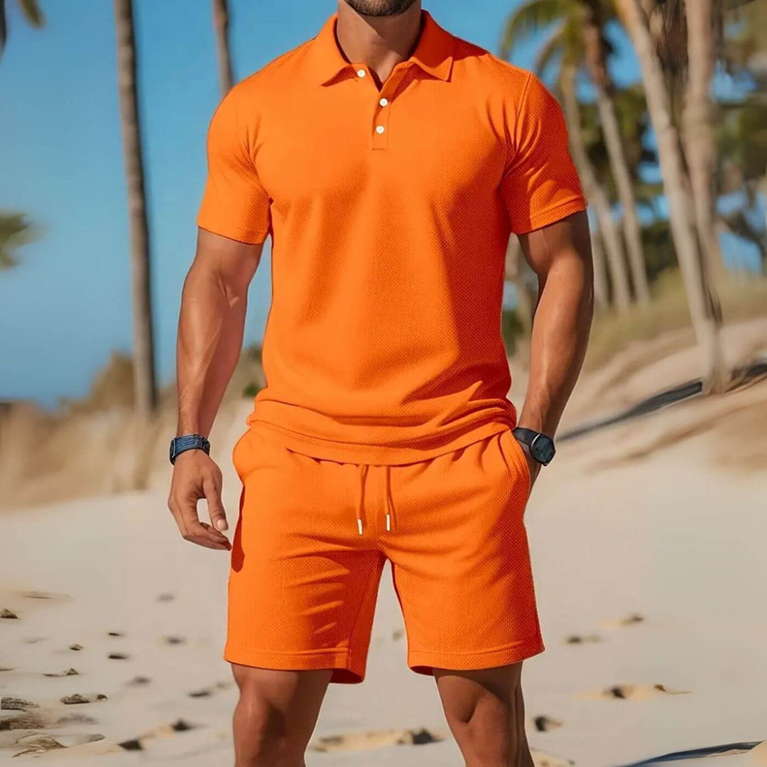 Halstein – Lett Polo Og Shorts Sett