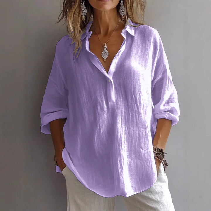 Lovise - Avslappa Eleganse Bluse
