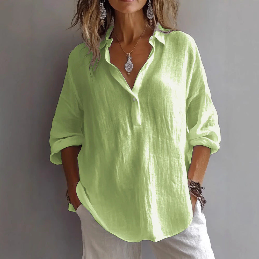Lovise - Avslappa Eleganse Bluse