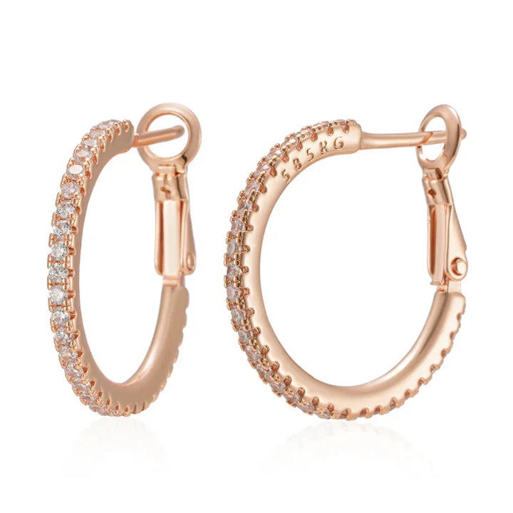 Elegante roségulløreringer