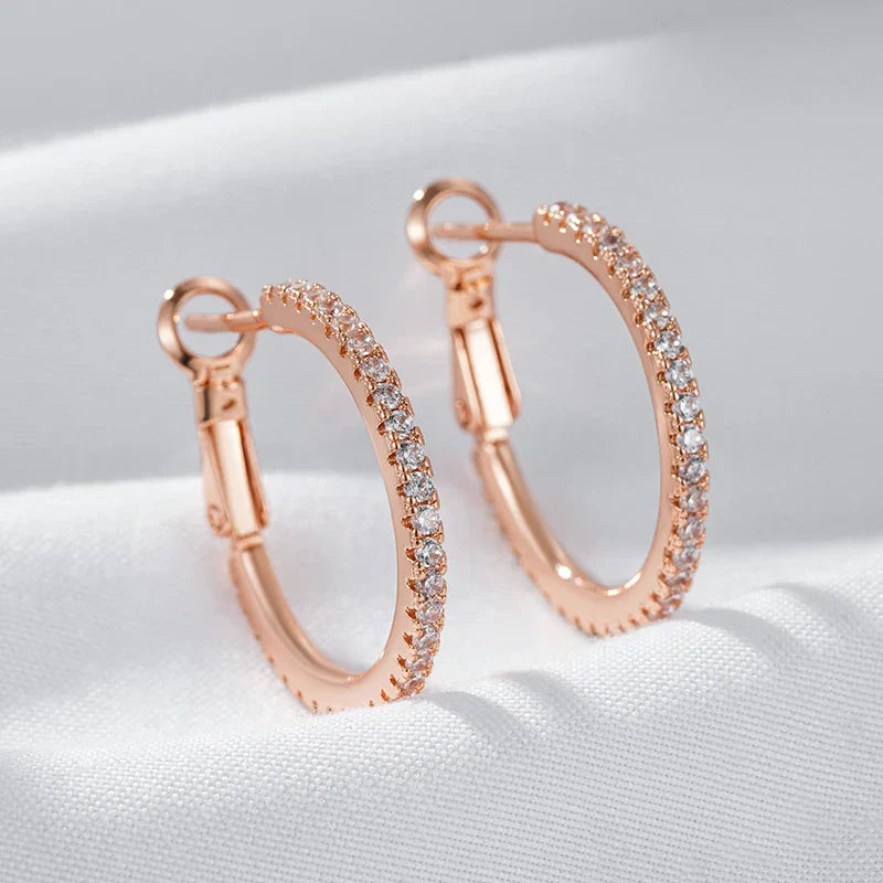 Elegante roségulløreringer
