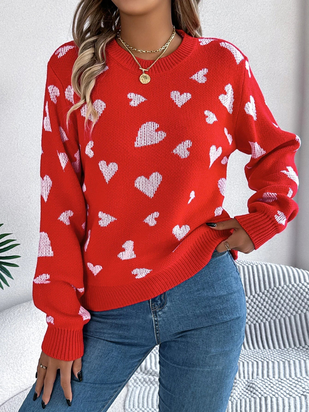 Roseline | Pull Hjerte Myk