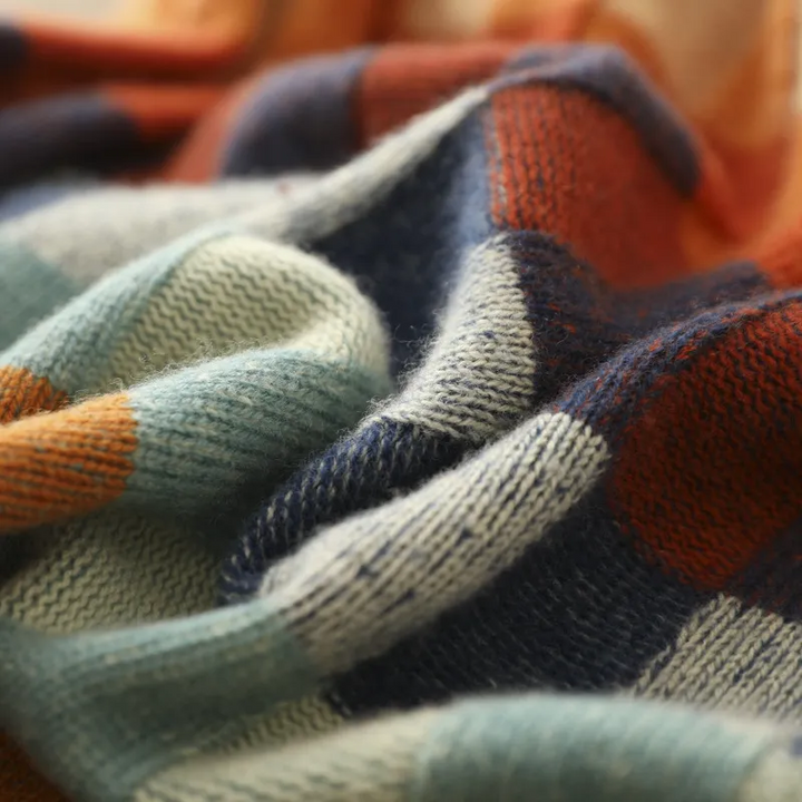 Emily | Pullover med Rulleskjorte i Myk Kasjmir