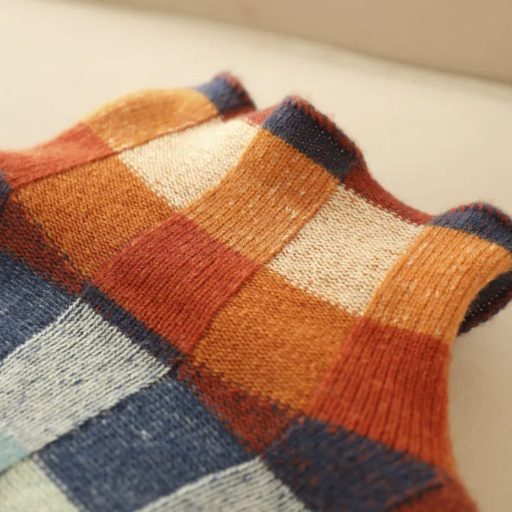Emily | Pullover med Rulleskjorte i Myk Kasjmir