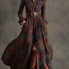Eirunn | Elegant Rutete Maxikjole
