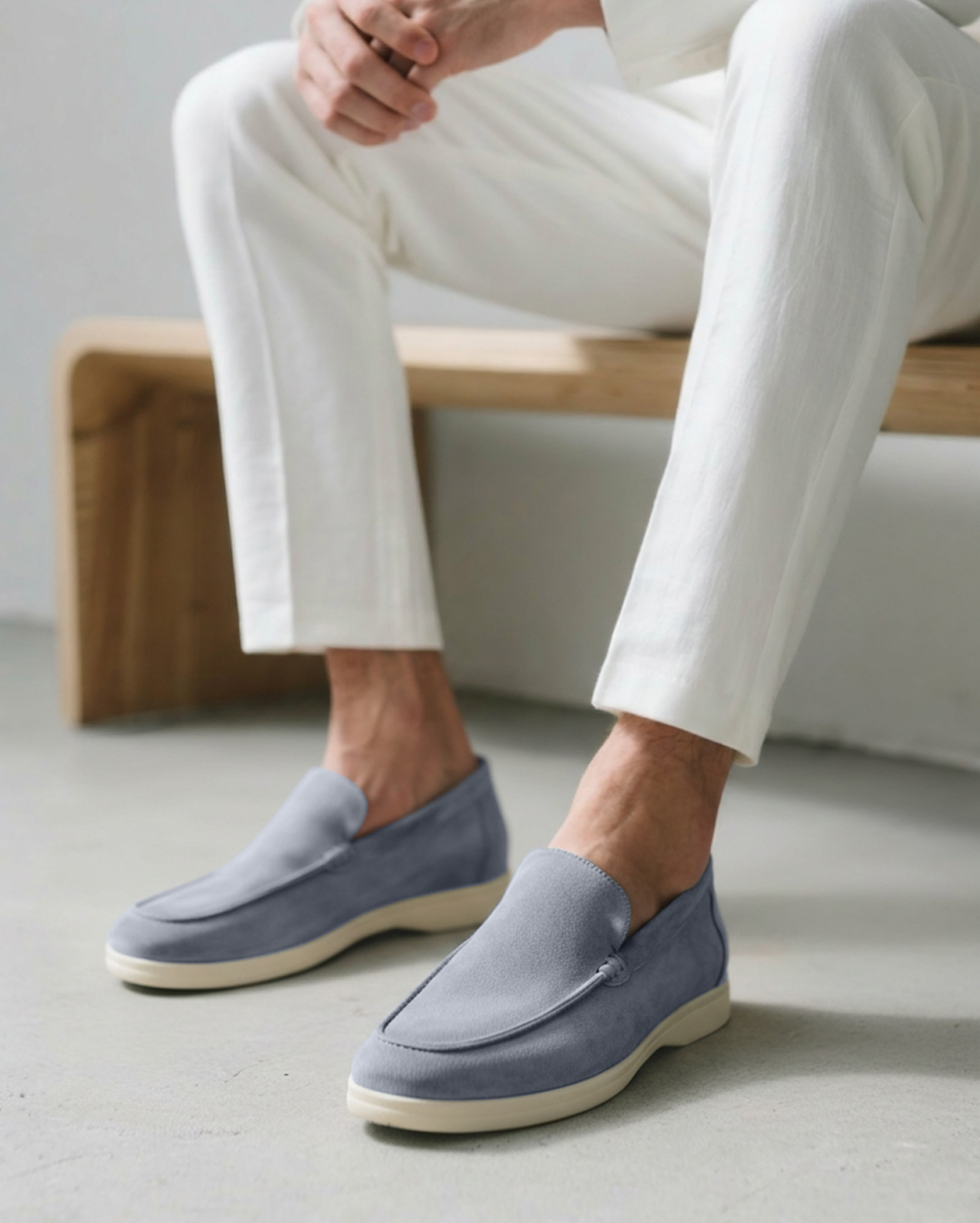 Andreas - Premium Suede Loafers med Overlegen Støtte og Tidløs Eleganse