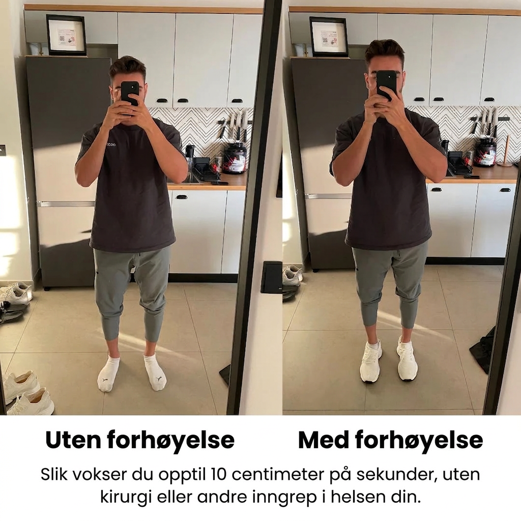 Elevate Pro - Høydeøkende Ortopediske Sko