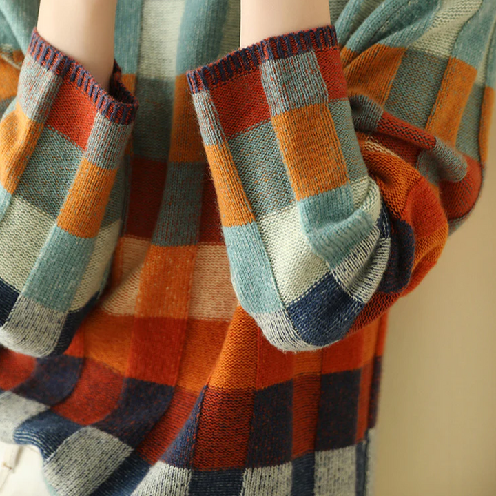 Emily | Pullover med Rulleskjorte i Myk Kasjmir