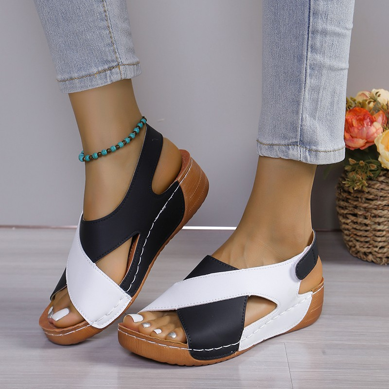 Ava | Komfort Hæl Sandaler