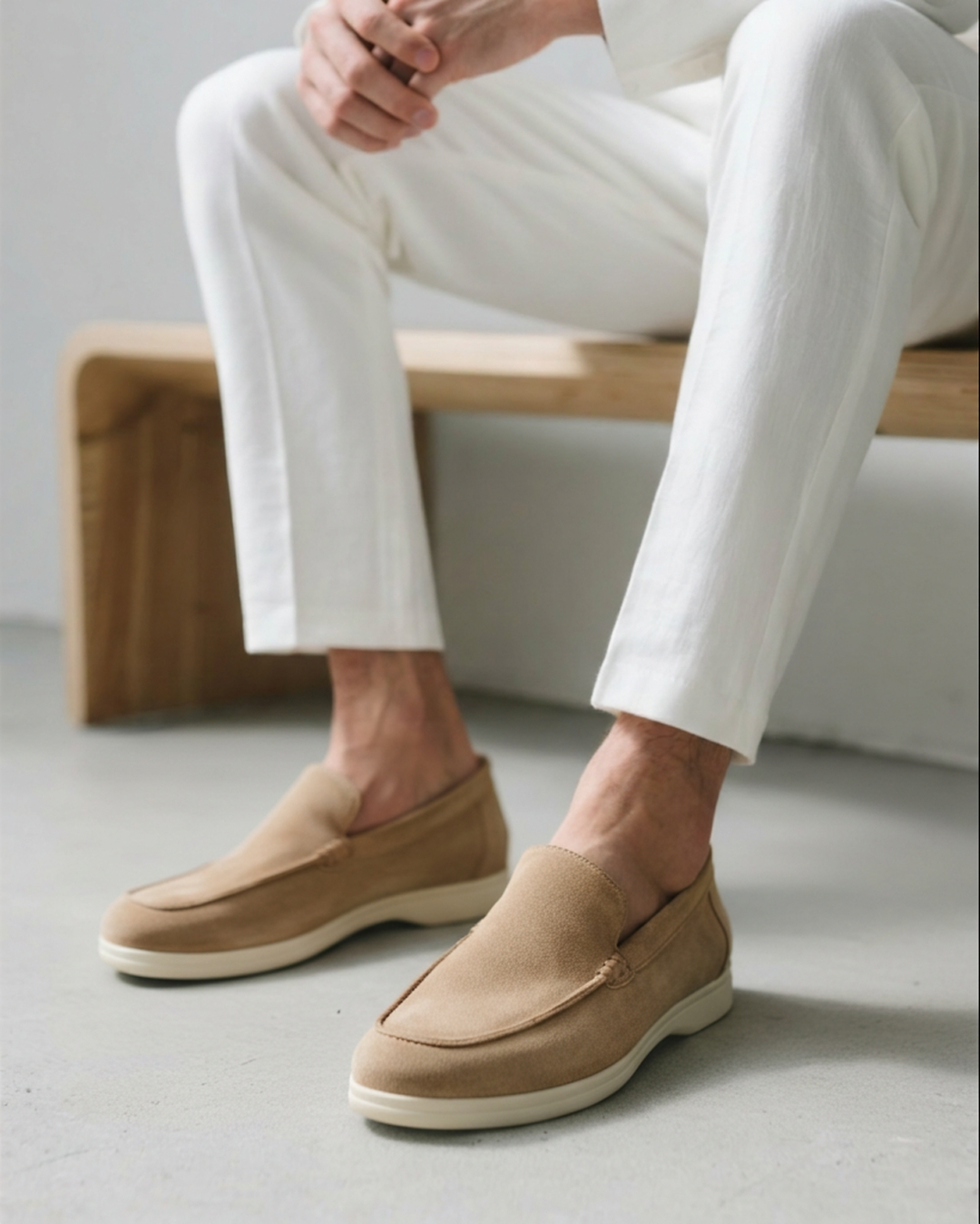 Andreas - Premium Suede Loafers med Overlegen Støtte og Tidløs Eleganse