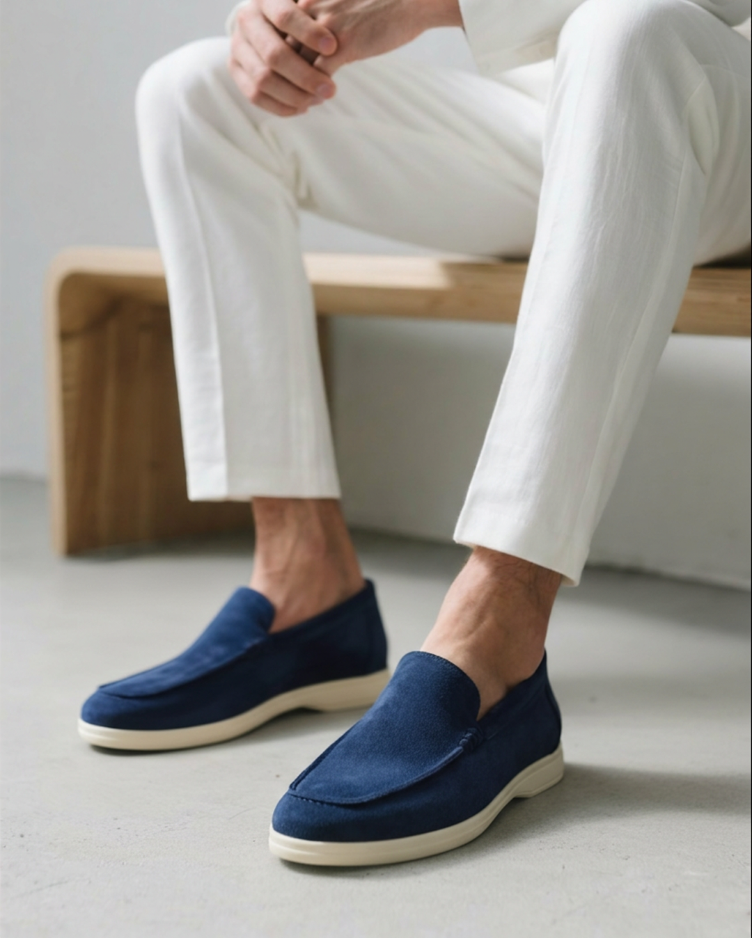 Andreas - Premium Suede Loafers med Overlegen Støtte og Tidløs Eleganse