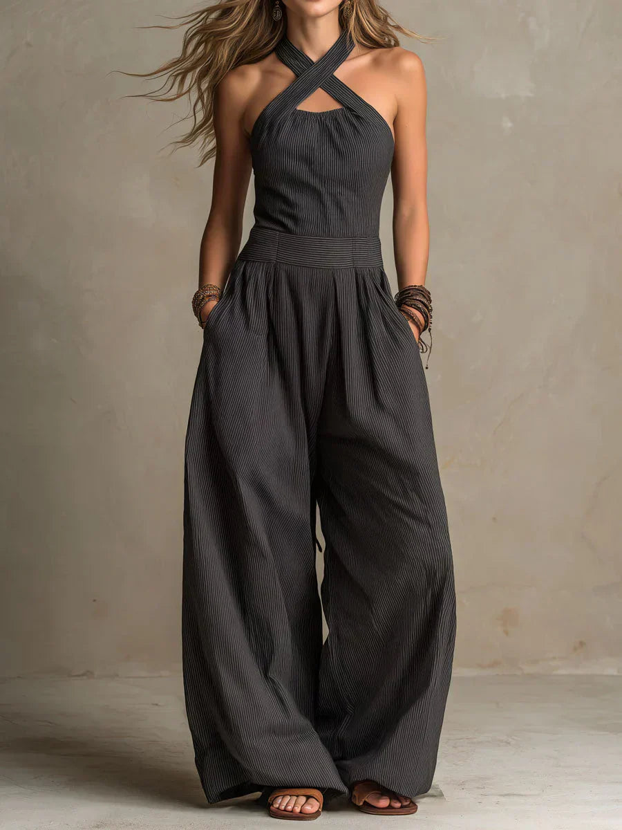Ariana | Elegant jumpsuit med krysset utringning